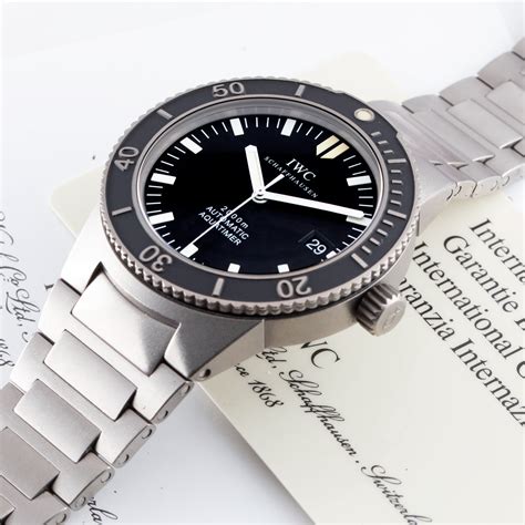 aquatimer iwc del 2004|iwc aquatimer 2000 titanium 3536.